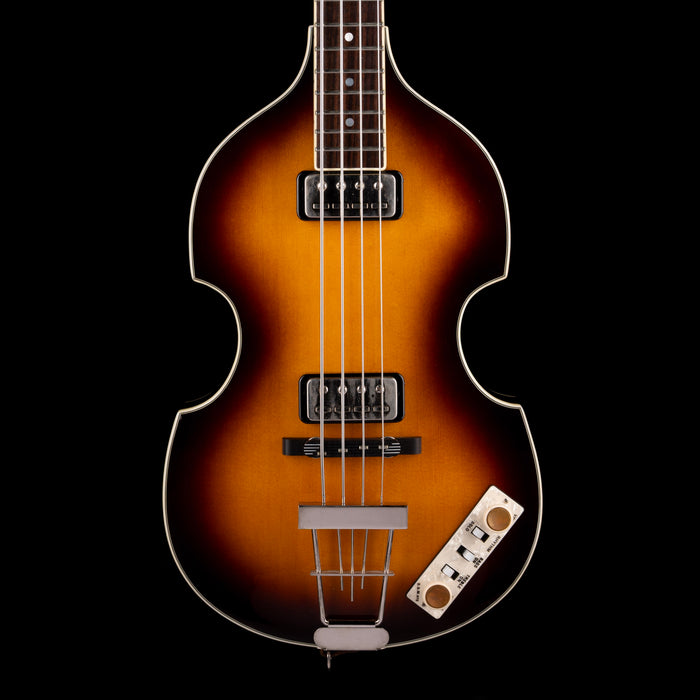 Used Hofner Contemporary HCT-500/1 Violin Bass Sunburst with Case - 2