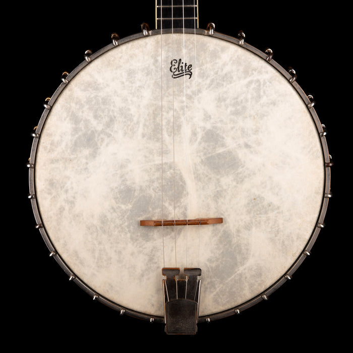 Vintage 1928 Vega Style-R Tenor Banjo With Case