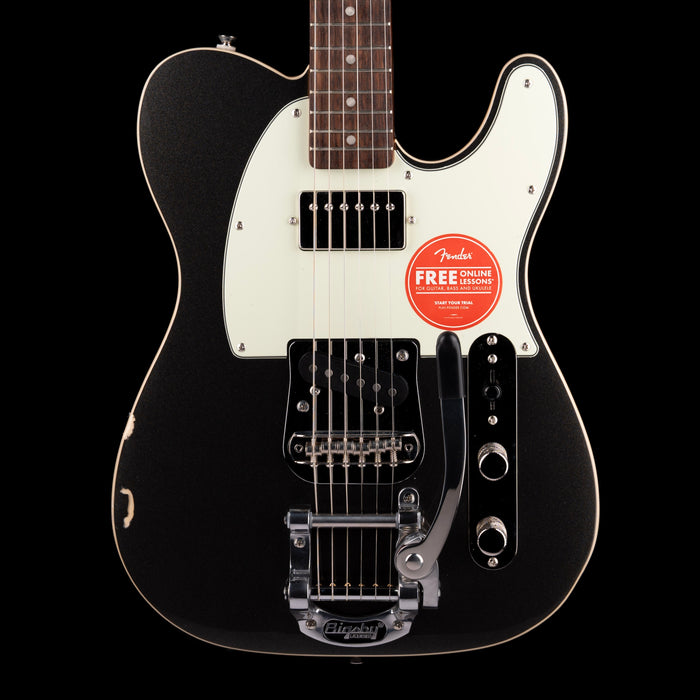 Used Squier Limited Edition Classic Vibe Custom Telecaster with Bigsby Charcoal Frost Metallic