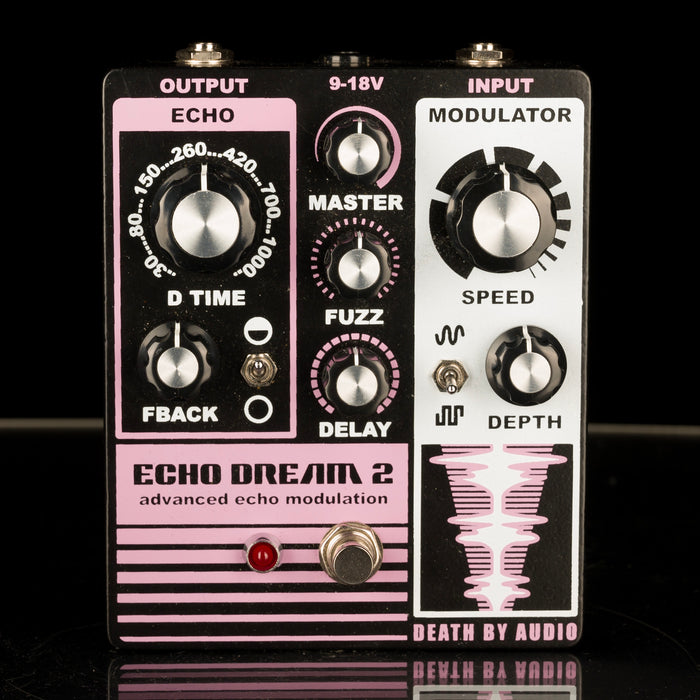 echo dream pedal Used Death By Audio Echo Dream 2 Delay Pedal With Box