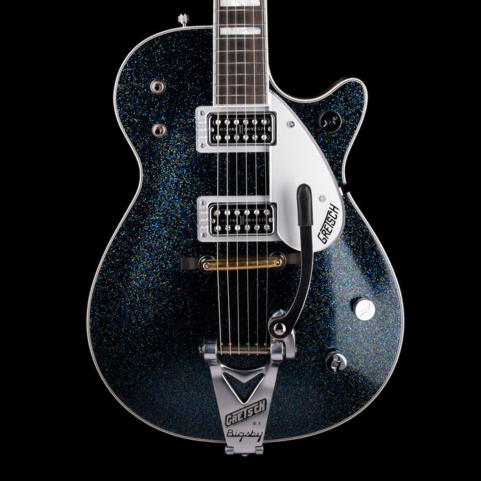 Gretsch Custom Shop Masterbuilt Gonzalo Madrigal G6128CS 1959 Duo Jet NOS Black Holoflake With Case
