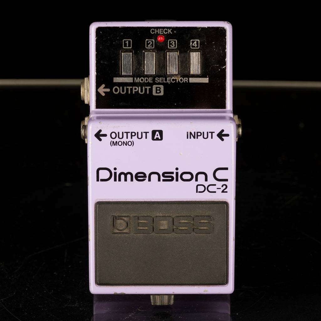 Used Vintage Boss Dimension C DC-2 Made in Japan Blue Label Pedal — Truetone Music
