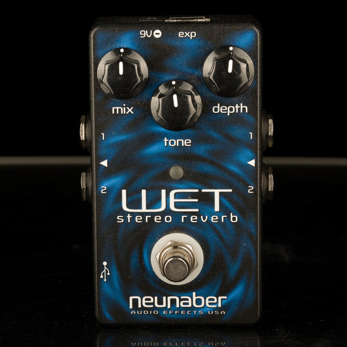 wet reverb pedal Used Neunaber Wet Reverb Pedal with Expander Controller Pedal and Cabl — Truetone Music