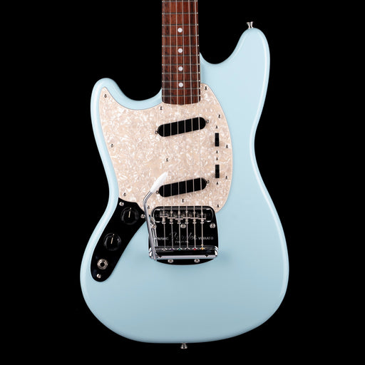 Pre-Owned 2025 Fender Japan FSR Traditional II 60s Mustang Left-Handed Daphne Blue with Gig Bag