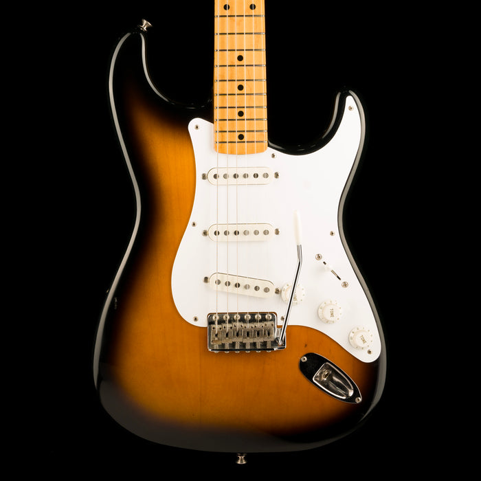 Used 1990 Fender ST-54 Made in Japan 1954 Reissue Stratocaster 2-Tone Sunburst with Gig Bag