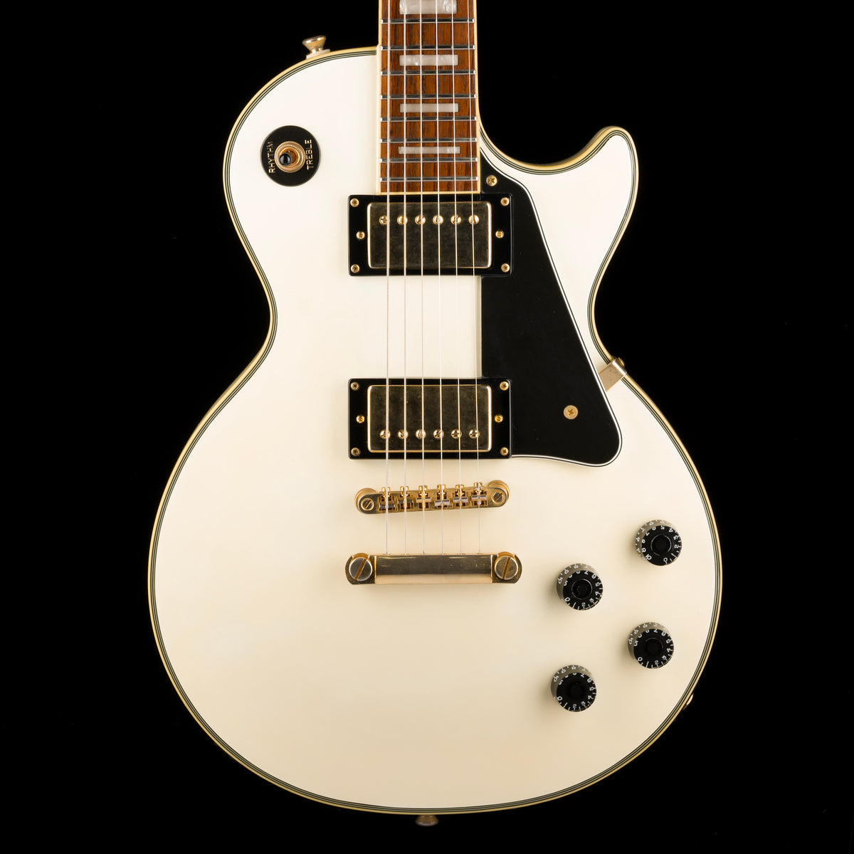 Pre Owned 2006 Epiphone Les Paul Custom Alpine White — Truetone Music