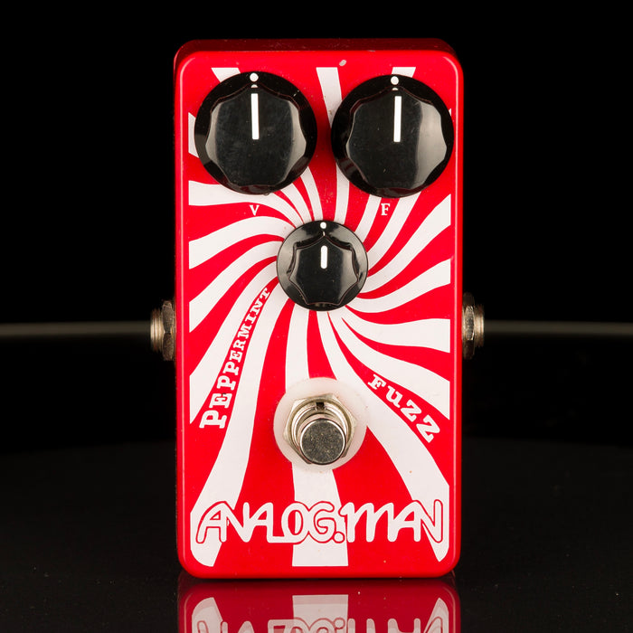 peppermint fuzz pedal Used Analogman Peppermint Fuzz Pedal With Box — Truetone Music