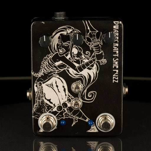 Dwarftcraft Devices She Fuzz Etched Pedal