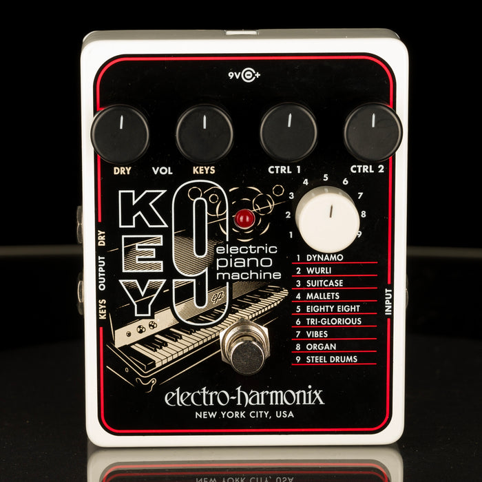 Used Electro-Harmonix Key9 Synth Pedal With Box and Adapter