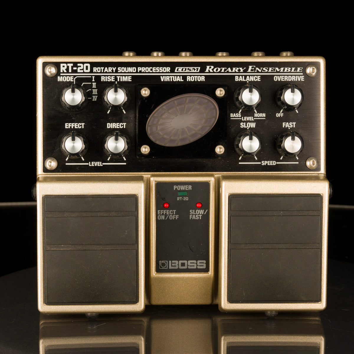 rt-20 pedal Used Boss RT-20 Rotary Ensemble Rotary Speaker Simulator Pedal — Truetone Music