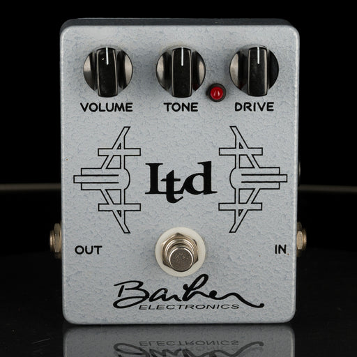 Used Barber LTD Silver Overdrive Pedal With Box