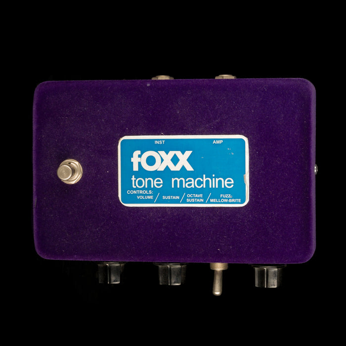 foxx fuzz pedal Used Foxx Tone Machine Fuzz Pedal — Truetone Music