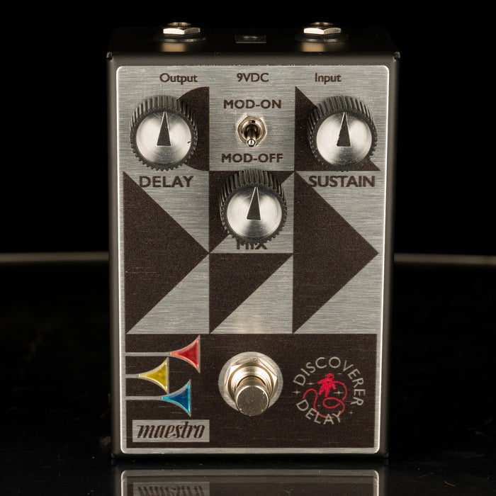 Used Maestro Discoverer Delay Guitar Effect Pedal With Box