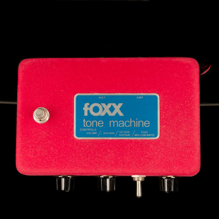fuzz machine pedal Used Foxx Tone Machine Fuzz Pedal With Box — Truetone Music
