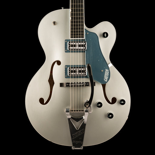 Pre Owned Gretsch G6118T-140 LTD 140th Double Platinum Anniversary Two-Tone Pure Platinum/Stone Platinum With OHSC