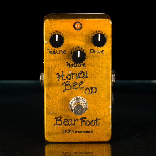 Used BearFoot Honey Bee OD Overdrive Pedal With Box