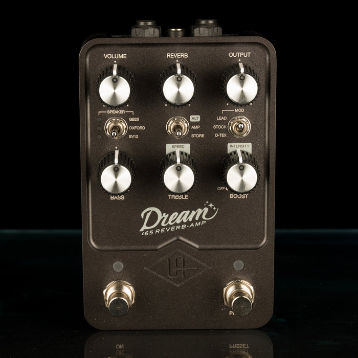 dream 65 pedal Used Universal Audio Dream '65 Reverb Pedal with Box — Truetone Music