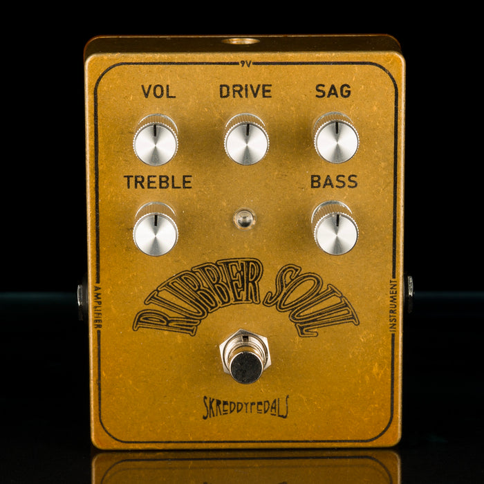 Skreddy Pedals Rubber Soul Overdrive Pedal With Box