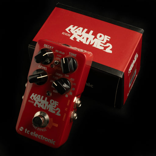 Used TC Electronic Hall of Fame 2 Reverb Pedal with Box