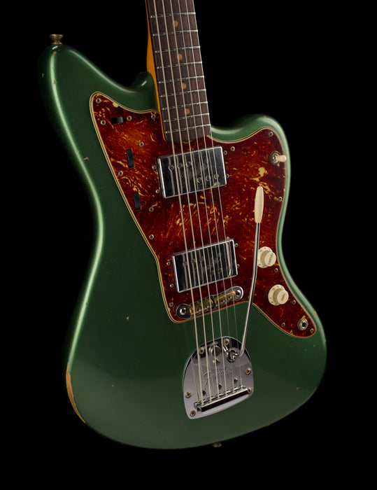 Fender Custom Shop Masterbuilt Levi Perry 60's Jazzmaster Baritone Journeyman Relic Aged Sherwood Green Metallic