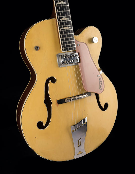 Pre Owned Vintage 1957 Gretsch Streamliner Bamboo Yellow With OHSC