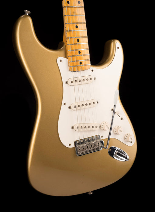Pre Owned 1990s Fender Made In Japan VJ ST-57 Strat Gold With Gig Bag