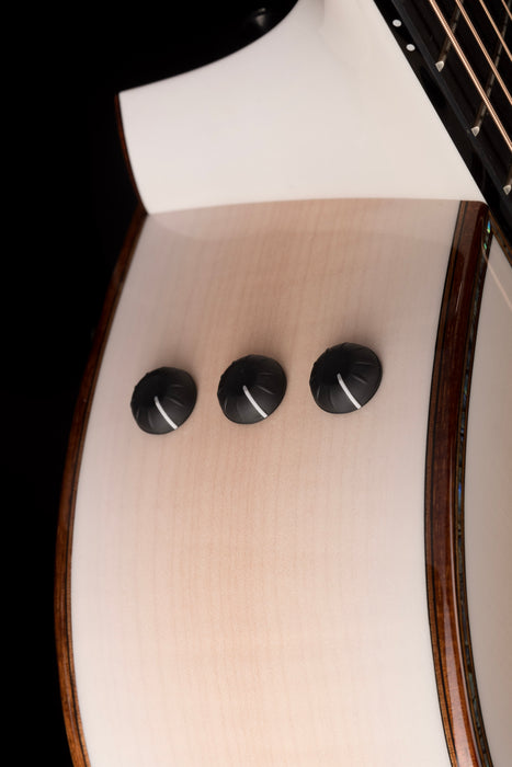 Used Taylor Custom Grand Auditorium C14ce Whitepearl Burst Catch Event # 22 With Case