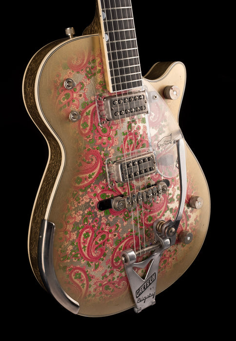 Gretsch Custom Shop Masterbuilt G6134CS 1959 Gold Paisley Penguin Relic