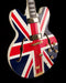 Pre Owned Epiphone Limited Edition Union Jack Sheraton Angle Right