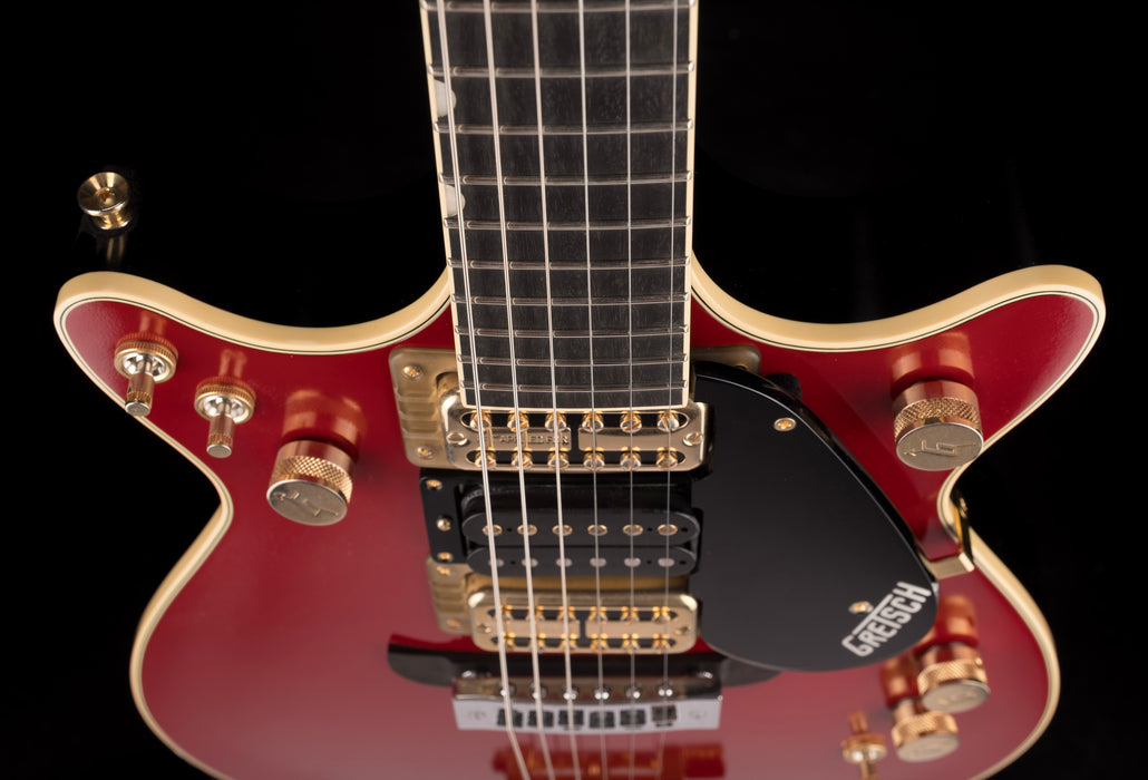 Used Gretsch Limited Edition G6131-MY-RB Malcolm Young Jet Vintage Firebird Red With OHSC