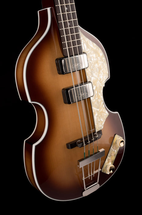 Hofner 1961 LTD Cavern Reissue Bass - Sunburst with Vintage Case - H500/1-61-O