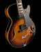 Pre Owned Ibanez Artcore AG75 Hollowbody Brown Sunburst With Case