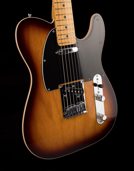 Used 2020 Fender American Ultra Luxe Telecaster 2-Tone Sunburst with OHSC