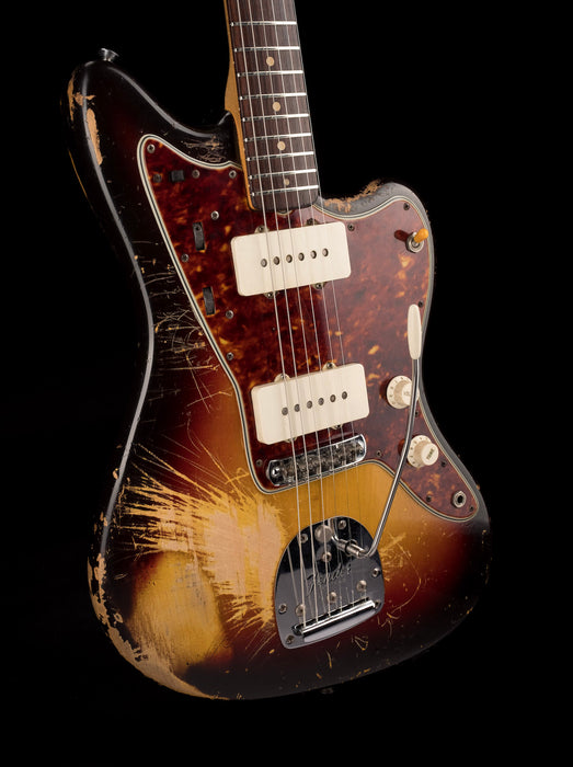 Vintage 1961 Fender Jazzmaster 3-Tone Sunburst with Case