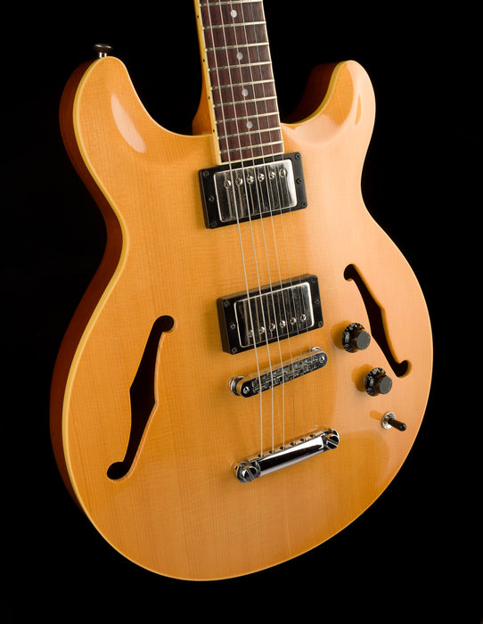 Pre Owned 2009 Hamer Newport Pro Vintage Natural Electric Guitar With OHSC