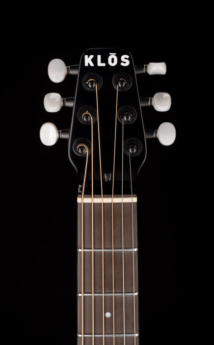 Pre Owned KLŌS Graphite Travel Guitar With Gig Bag