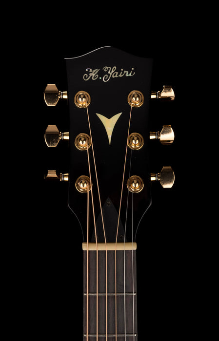 Pre Owned 2015 K. Yairi Limited Edition KYF-3 CTM Dark Brown Rosewood Acoustic Electric With OHSC