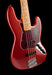 Used Fender Player Plus Jazz Bass Aged Candy Apple Red With Gig Bag