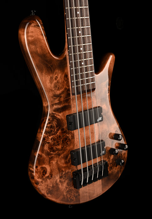 Pre Owned 2020 Spector NS Ethos 5 Faded Black Bass With OHSC