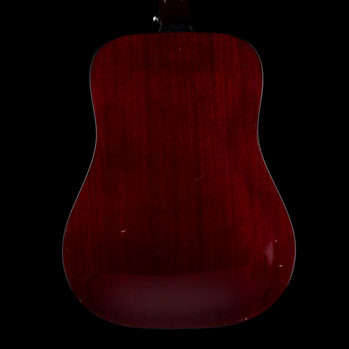 Vintage 1977 Guild D-25 Cherry Acoustic Guitar With OHSC