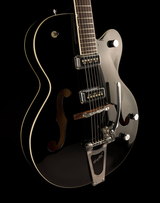 Pre Owned Gretsch G5125 Electromatic Hollowbody Electric Guitar Black With Case
