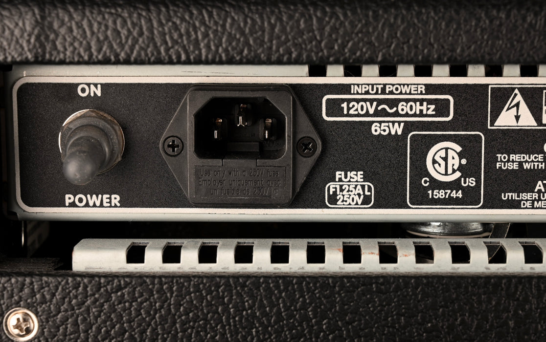 Used Fender '68 Custom Vibro Champ Reverb Black Guitar Amp Combo