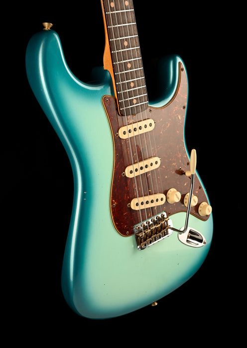 Fender Custom Shop 1962 Stratocaster Journeyman Relic Surf Blue Burst