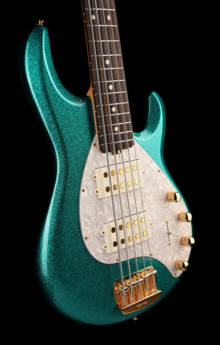 Ernie Ball Music Man StingRay Special 5 HH Bass Ocean Sparkle With Softshell Case