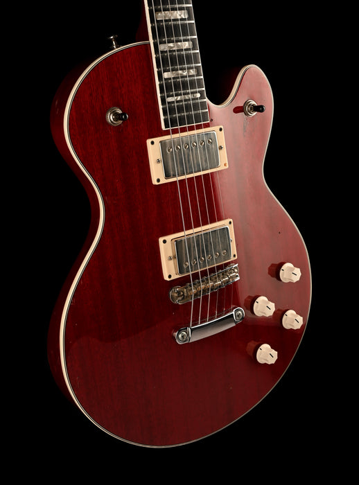 Pre Owned 1976 Hagstrom Swede Cherry Red Translucent With Case