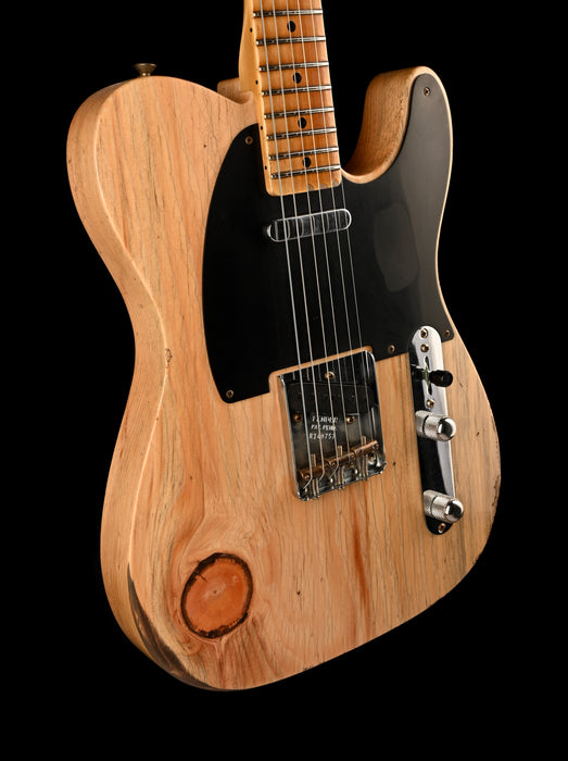Fender Custom Shop Exotic 1952 Telecaster Sugarpine Relic Natural With Case