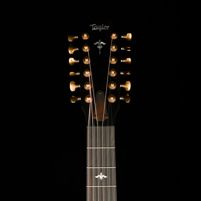 Taylor Builder's Edition 652ce 12 String Wild Honey Burst Acoustic Electric Guitar With Case