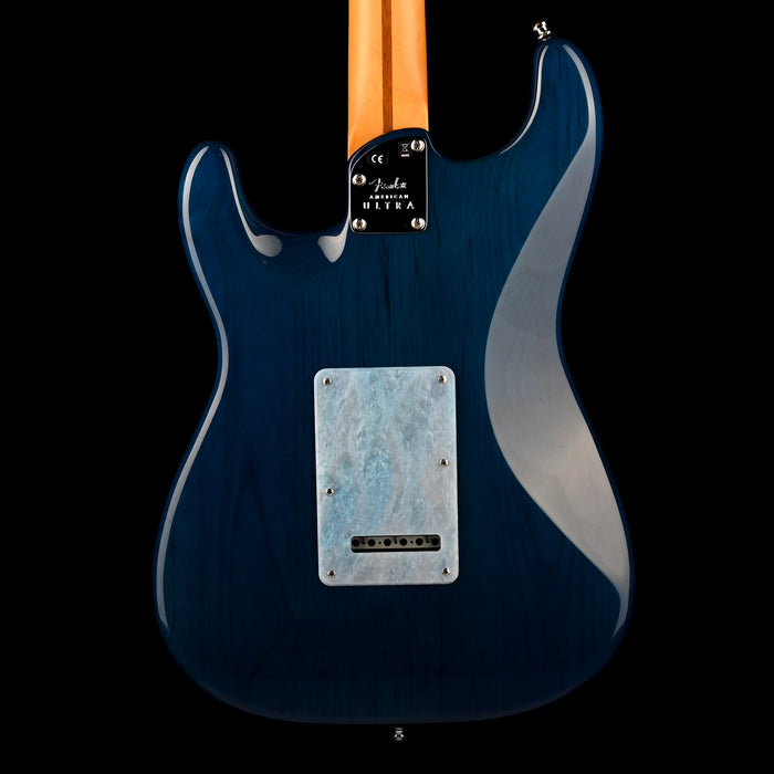 Pre Owned 2021 Fender American Ultra Limited Edition Stratocaster HSS Denimburst With OHSC