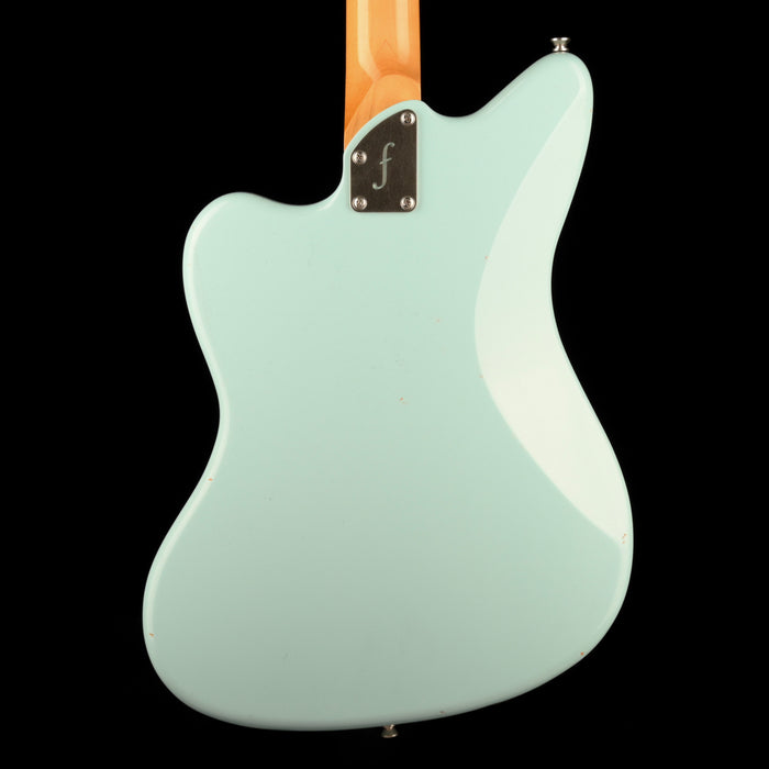 Fano Oltre Series JM6 P90 Light Distress Sonic Blue with Gig Bag