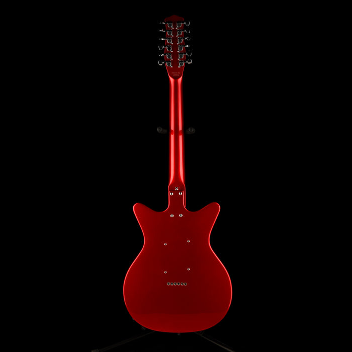 Used Danelectro D59V12 Red Metallic 12-String Electric Guitar With Gig Bag